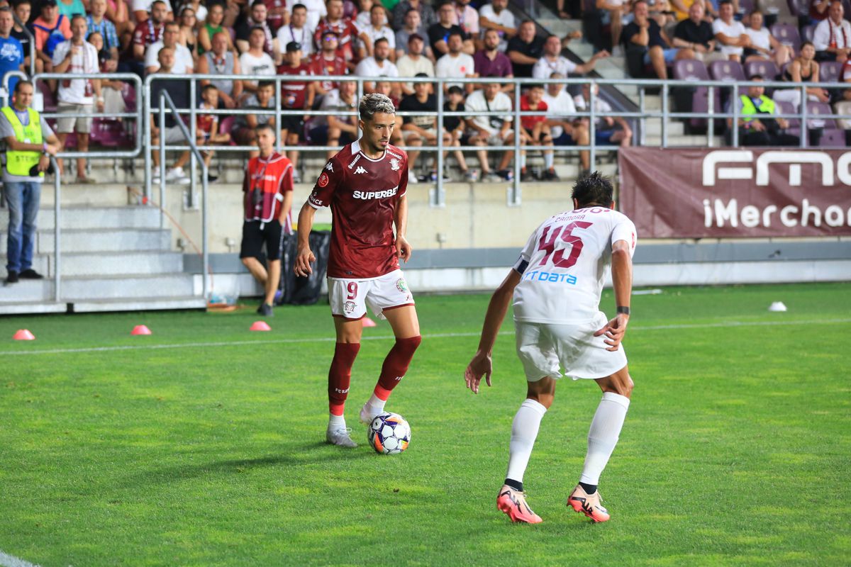 Mesajul pe care Gino Iorgulescu nu ar fi vrut să îl vadă la Rapid - CFR Cluj » Ce au afișat giuleștenii