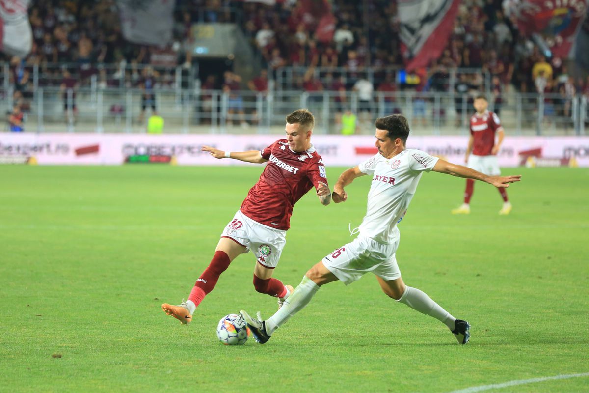 Rapid - CFR Cluj, imagini din meciul jucat pe 20 iulie 2024