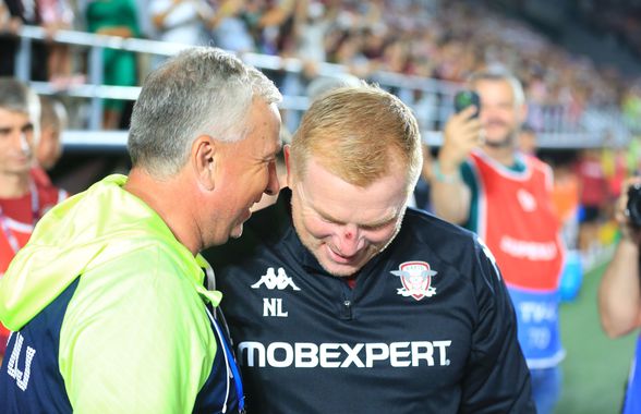 Neil Lennon a mers pe „Arc” să o „spioneze” pe Petrolul și a rămas impresionant de un jucător de la Dinamo: „A plecat de la Rapid când am venit eu”