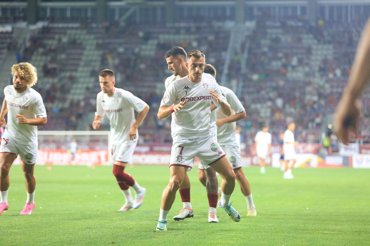 Încălzire Rapid - CFR Cluj