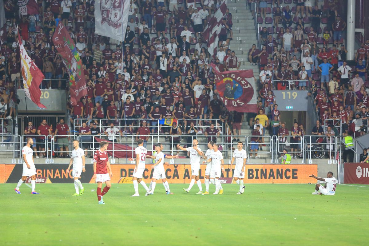 Întrebarea care l-a făcut pe Cristi Chivu să plece din fața camerelor, imediat după Rapid - CFR Cluj