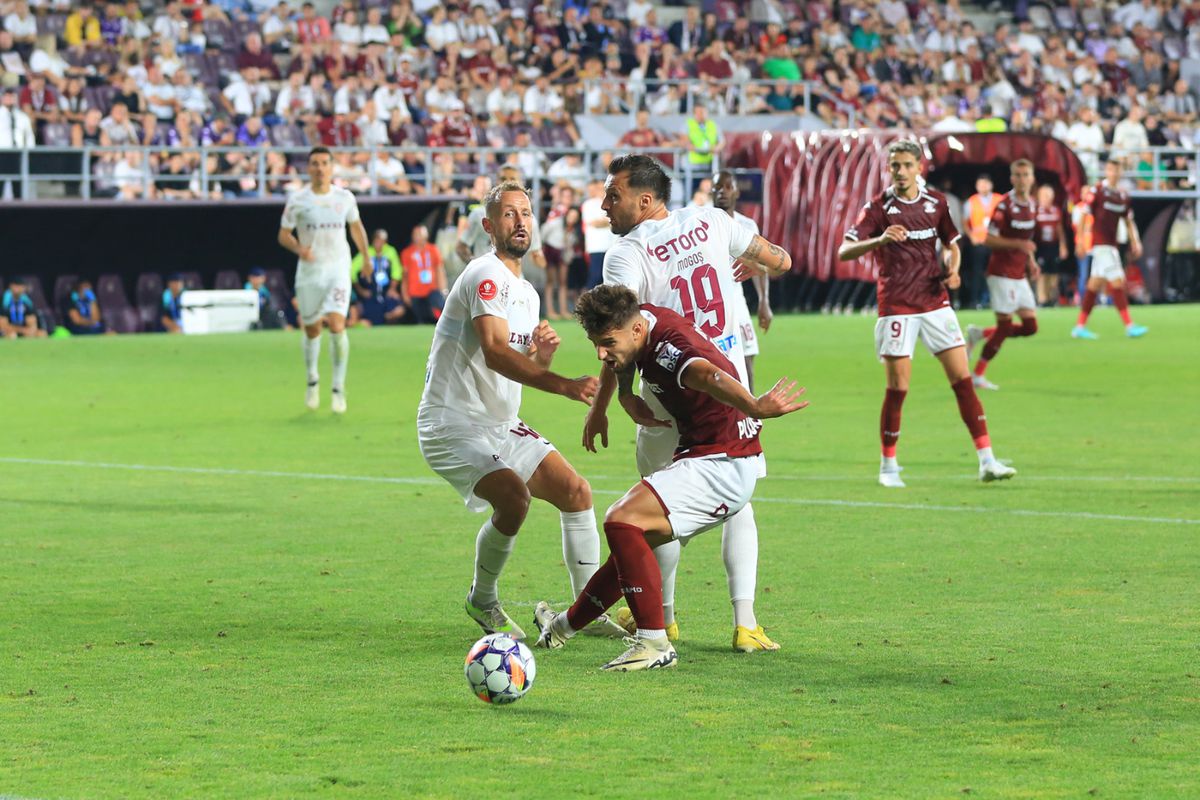 Mesajul pe care Gino Iorgulescu nu ar fi vrut să îl vadă la Rapid - CFR Cluj » Ce au afișat giuleștenii