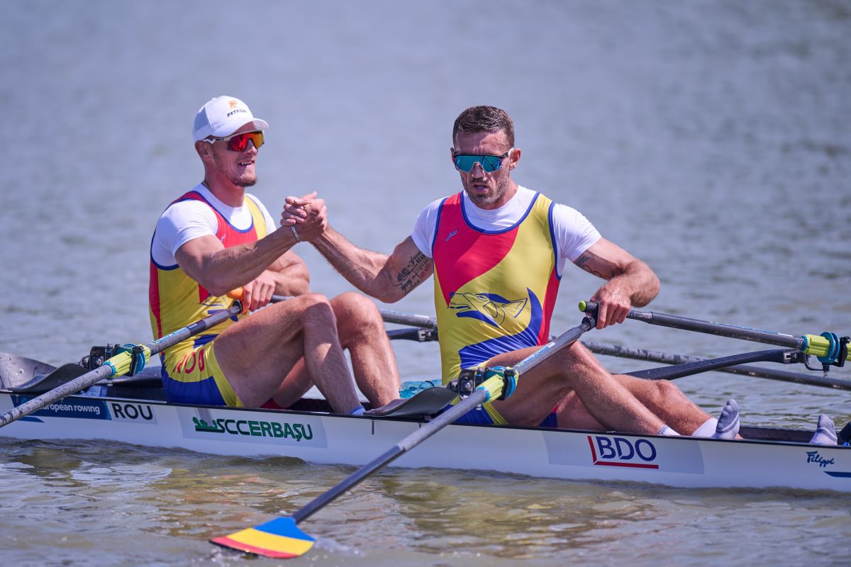 Marian Enache și Andrei Cornea pot scrie istorie olimpică pentru România în barca zburătoare de la Europene