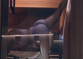 Fanii lui Ronaldo au rămas stupefiați după imaginile postate cu Georgina în saună: „Cel mai ciudat lucru pe care l-am văzut””