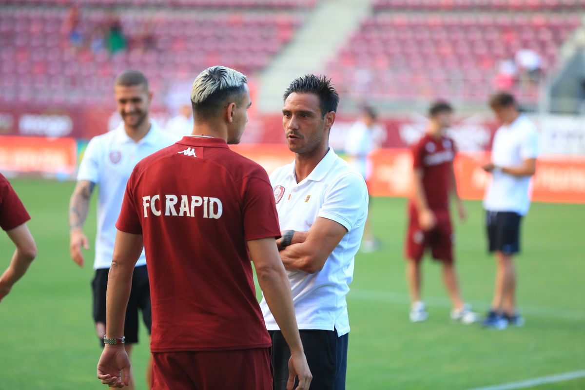 Imagini dinainte de Rapid - CFR Cluj