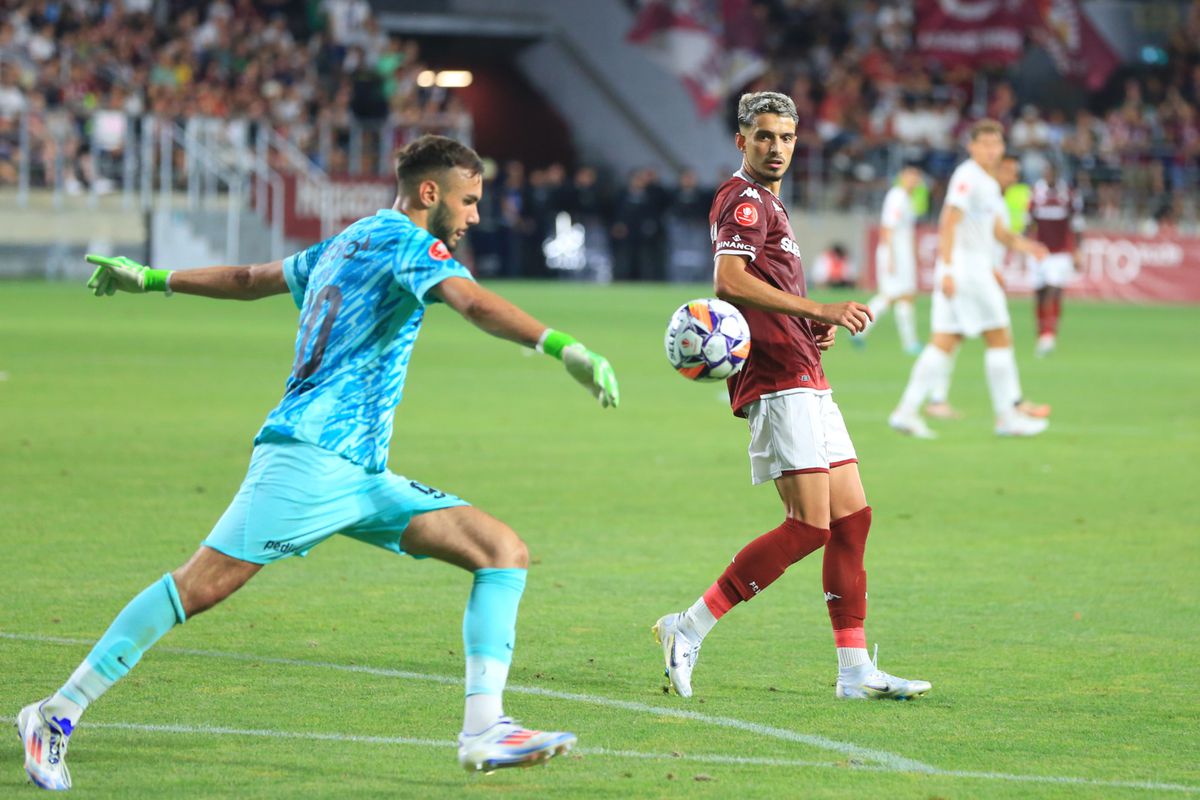 Rapid - CFR Cluj, imagini din meciul jucat pe 20 iulie 2024