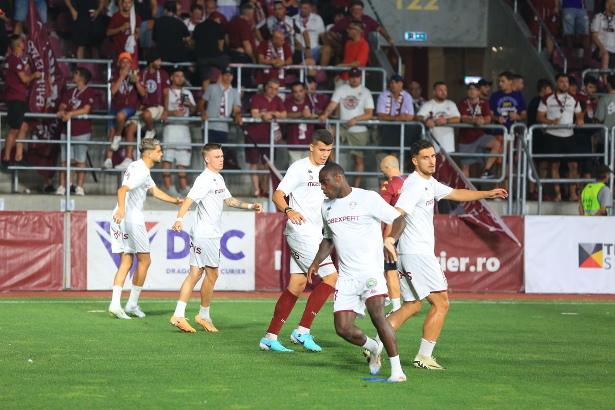 Încălzire Rapid - CFR Cluj