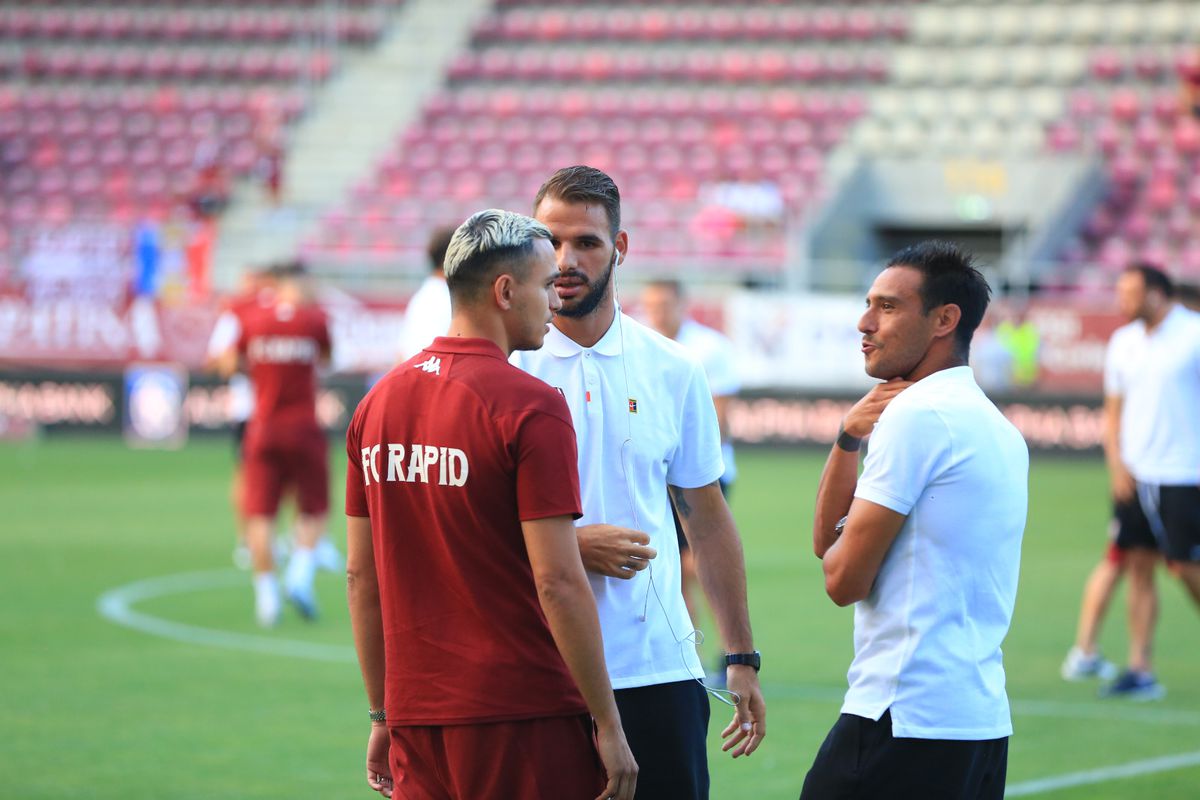 Imagini dinainte de Rapid - CFR Cluj