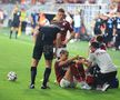 Albion Rrahmani a ieșit accidentat în Rapid - CFR Cluj 2-2. Foto: Ionuț Iordache (GSP)