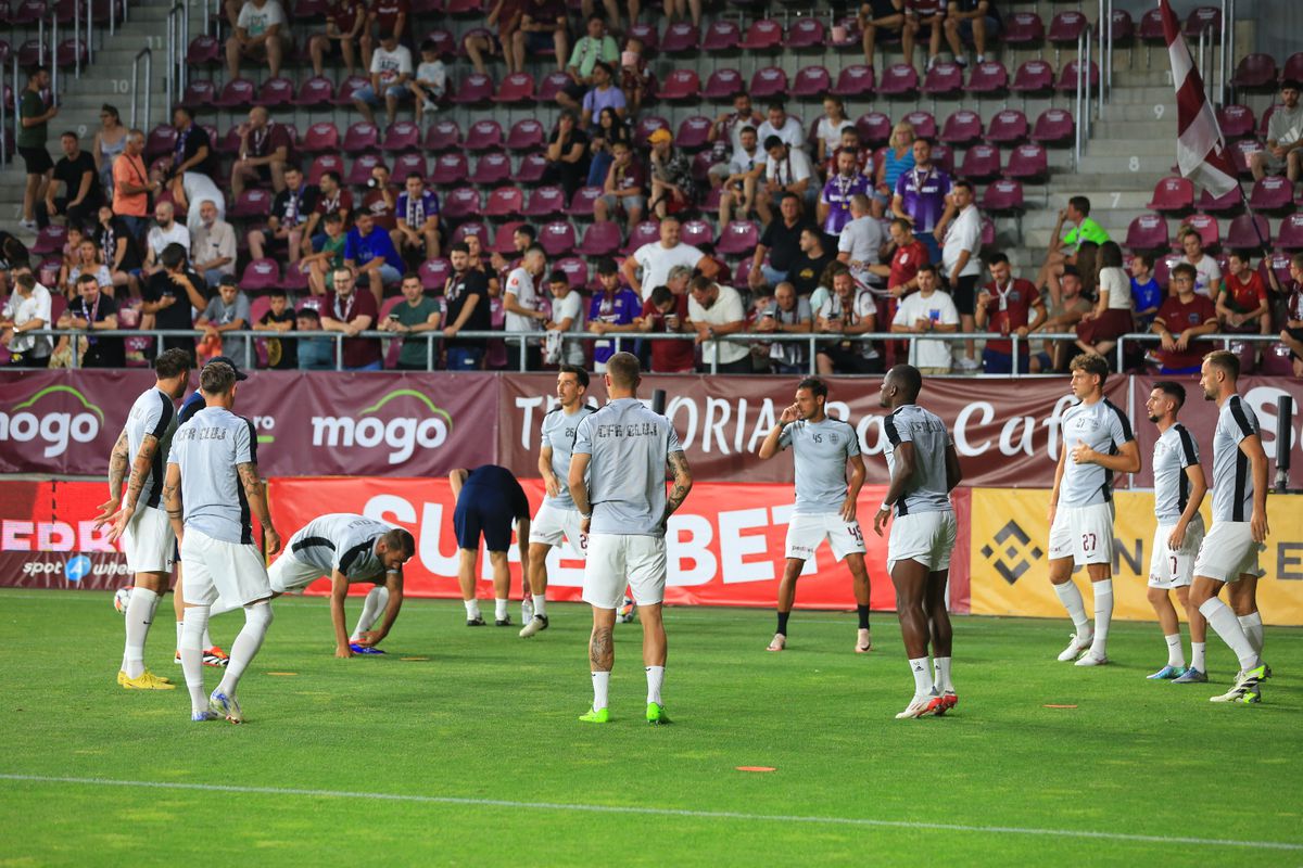 Încălzire Rapid - CFR Cluj