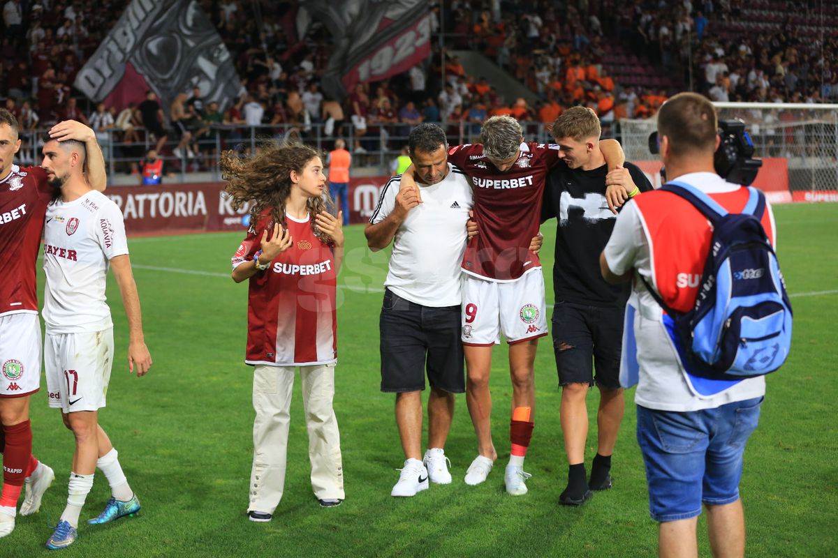 Medicii au anunțat verdictul în cazul lui Albion Rrahmani, ieșit în lacrimi de pe teren în Rapid - CFR Cluj