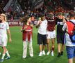 Albion Rrahmani a ieșit accidentat în Rapid - CFR Cluj 2-2. Foto: Ionuț Iordache (GSP)