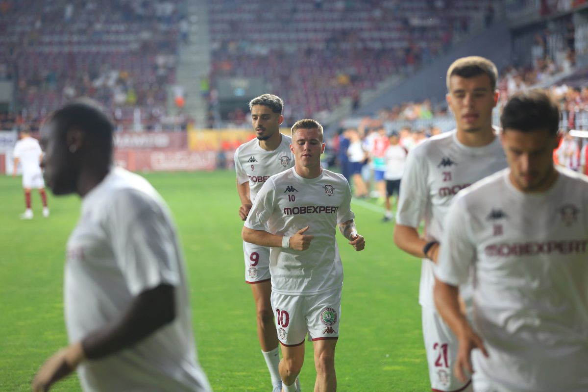 Încălzire Rapid - CFR Cluj