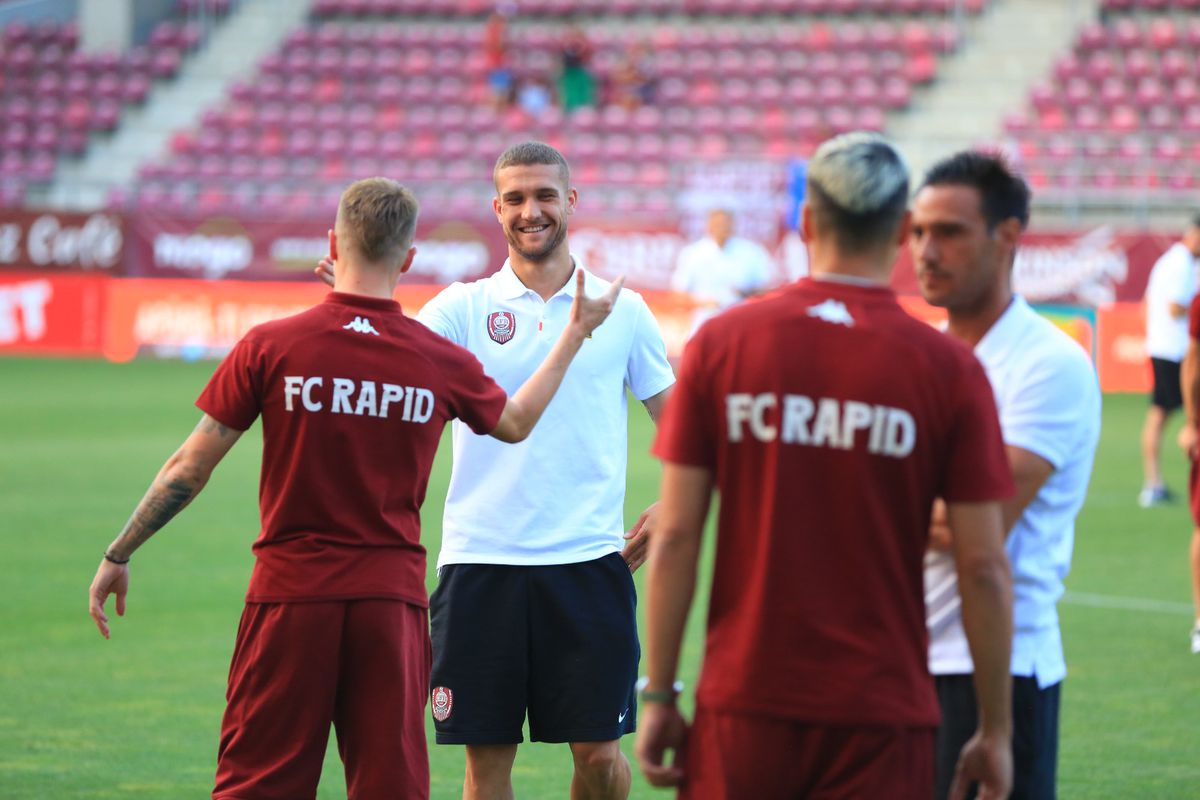 Imagini dinainte de Rapid - CFR Cluj