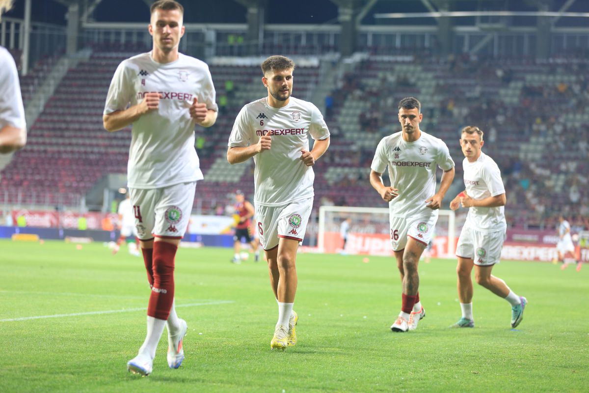 Încălzire Rapid - CFR Cluj