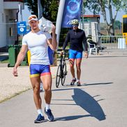 Andrei Cornea - aur în proba de dublu vâsle la CE 2024 Szeged FOTO Raed Krishan