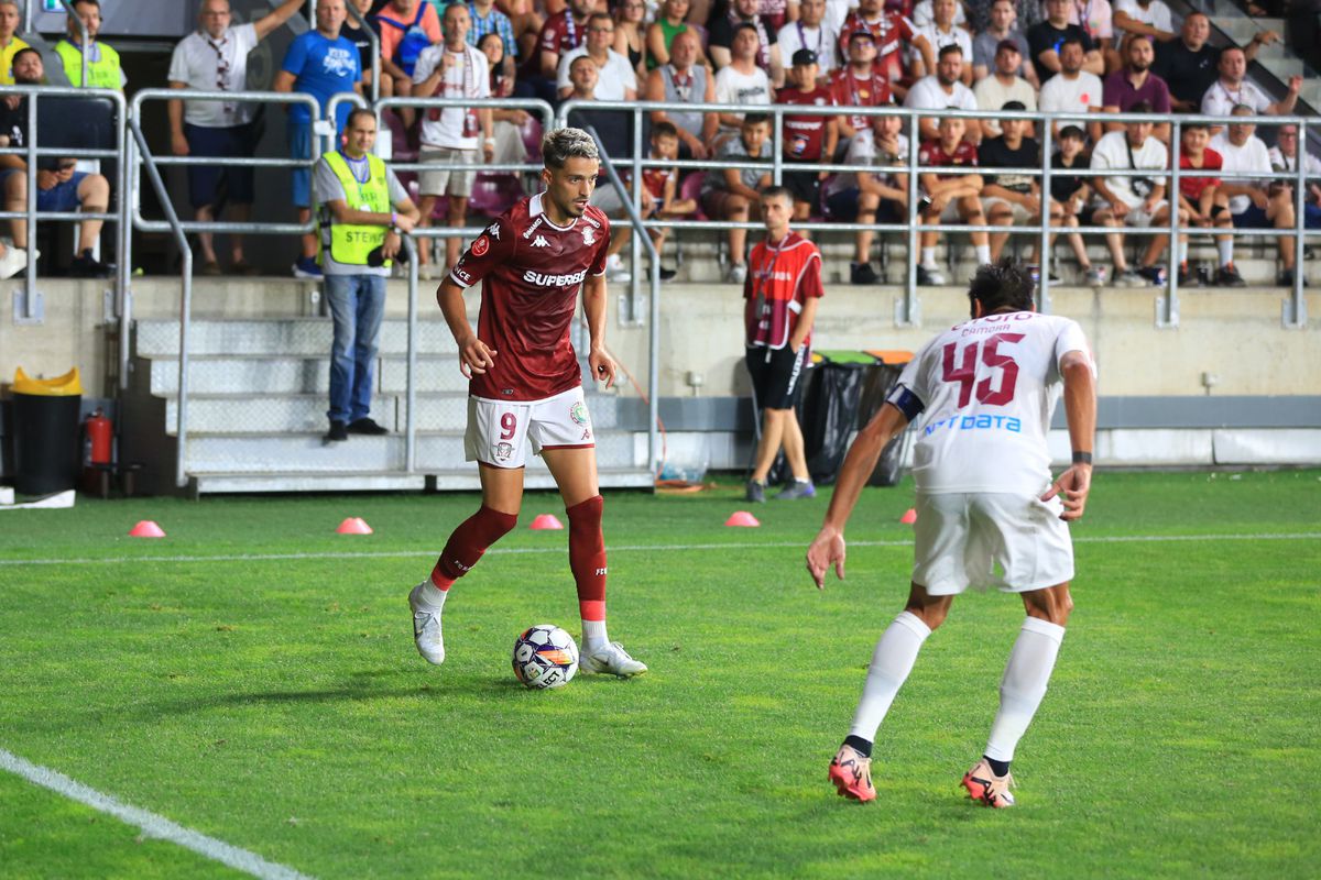 Mesajul pe care Gino Iorgulescu nu ar fi vrut să îl vadă la Rapid - CFR Cluj » Ce au afișat giuleștenii