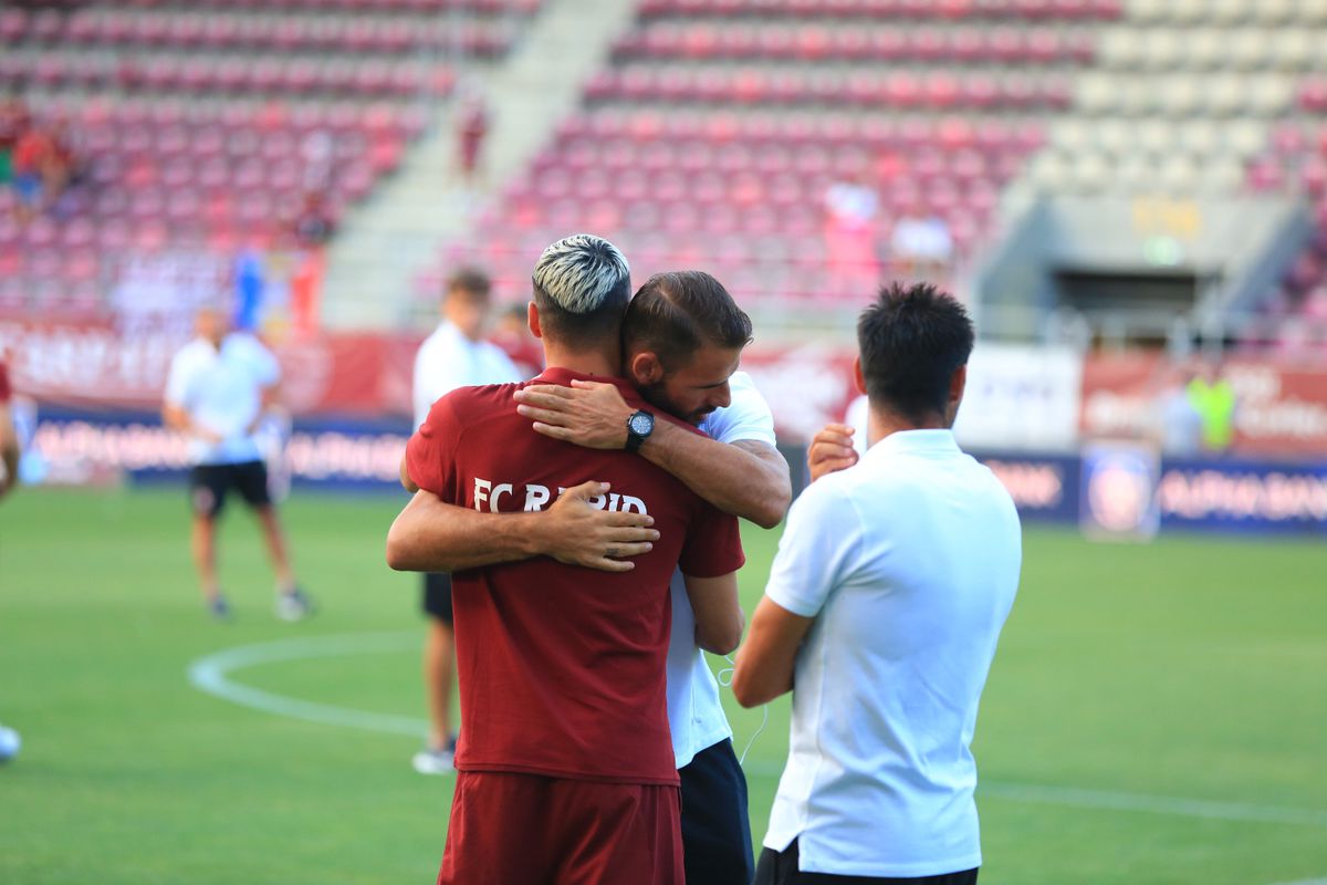 Imagini dinainte de Rapid - CFR Cluj