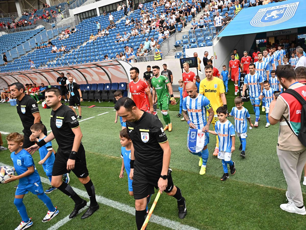 Universitatea Craiova se impune cu 4-2 în fața celor de la UTA » Spectacol în Bănie