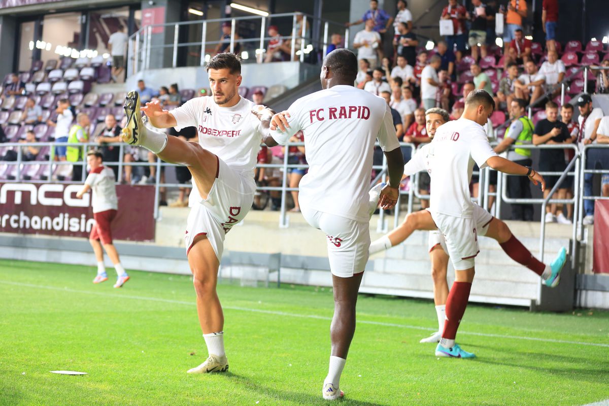 Încălzire Rapid - CFR Cluj