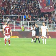 Daniel Bîrligea s-a bucurat ostentativ la golul din Rapid - CFR Cluj / Foto: Ionuț Iordache