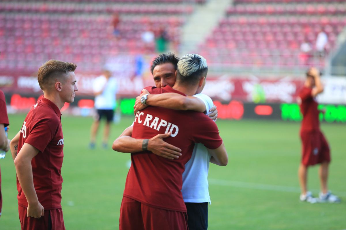 Imagini dinainte de Rapid - CFR Cluj