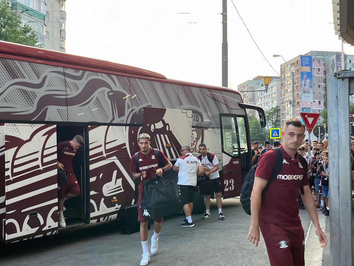 Imagini dinainte de Rapid - CFR Cluj