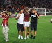 Albion Rrahmani a ieșit accidentat în Rapid - CFR Cluj 2-2. Foto: Ionuț Iordache (GSP)