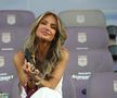 Diana Munteanu a fost prezentă la meciul Rapid - CFR Cluj. Foto: Ionuț Iordache (GSP.RO)