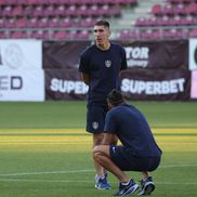 Imagini de pe gazon înainte de Rapid - CFR Cluj/ foto: Ionuț Iordache (GSP)