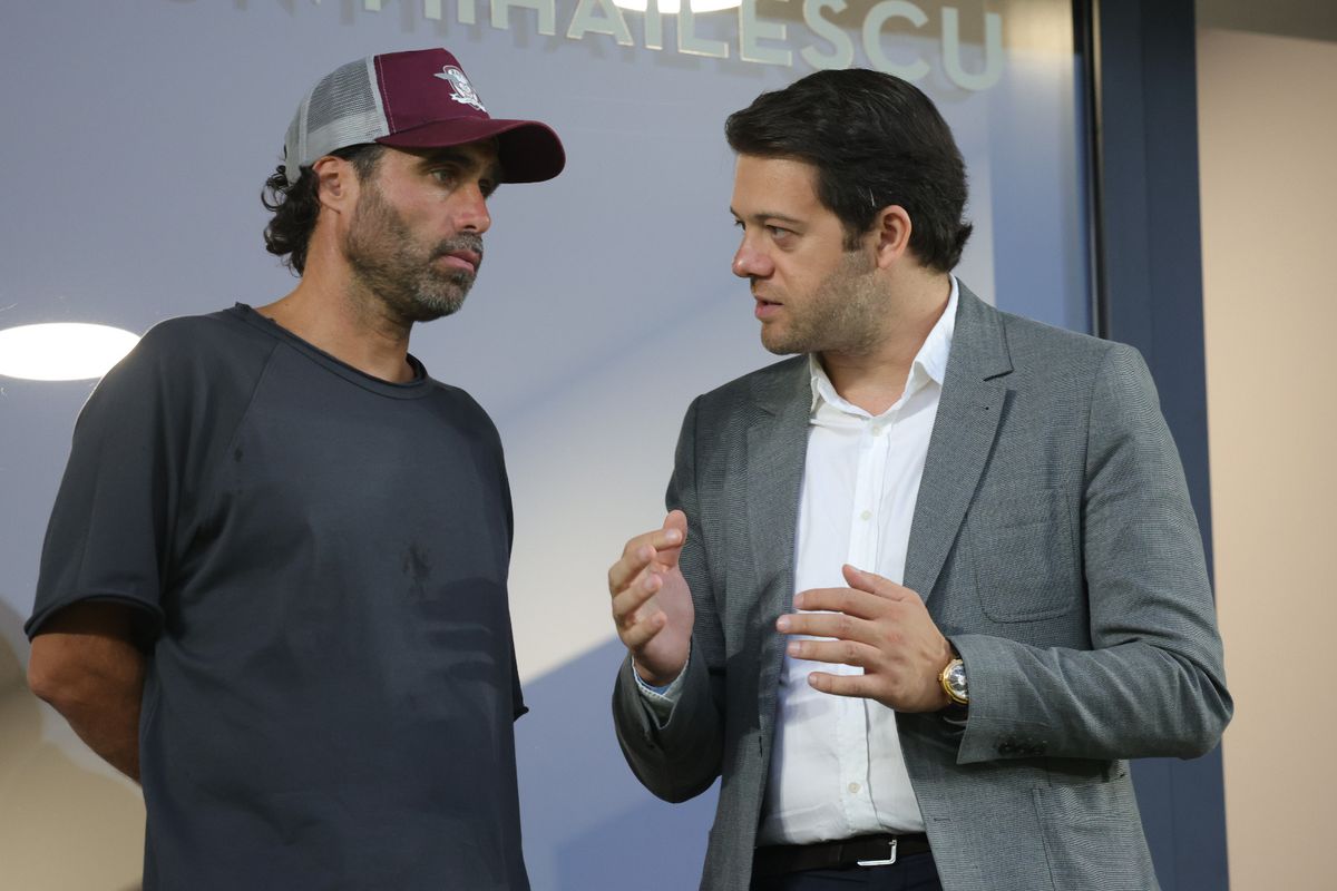 Dan Șucu, Angelescu și Maftei, la Rapid - CFR Cluj