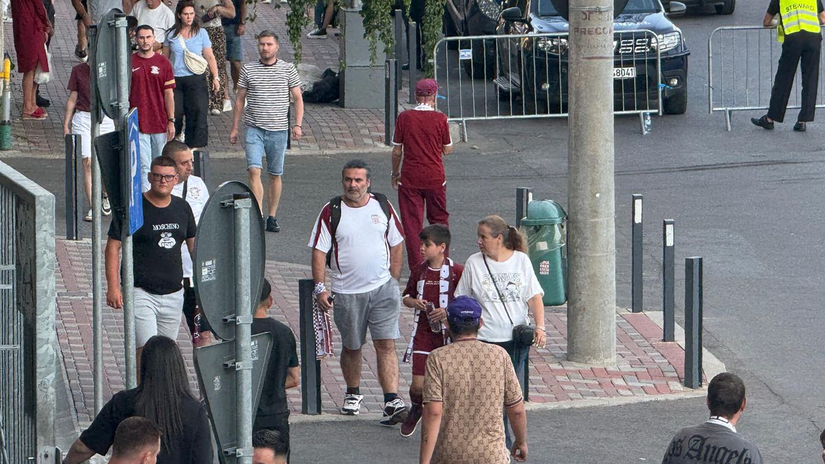 Imagini înainte de Rapid - CFR Cluj