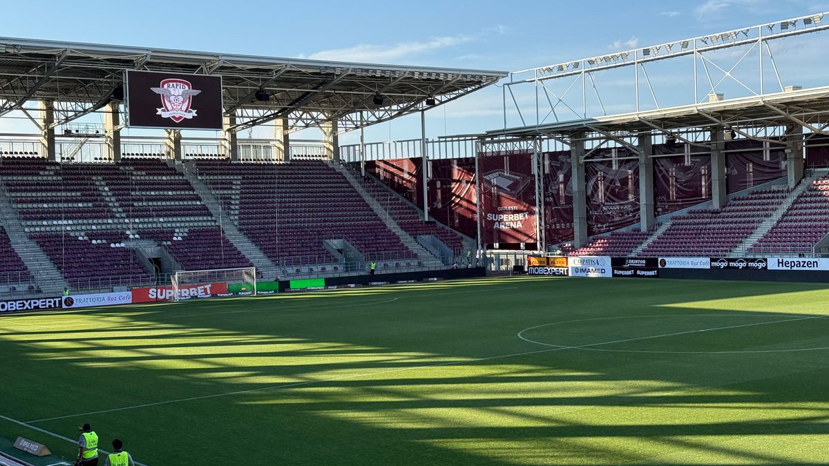 Imagini înainte de Rapid - CFR Cluj