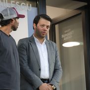 Angelescu și Maftei, la Rapid - CFR Cluj/ foto Ionuț Iordache (GSP)
