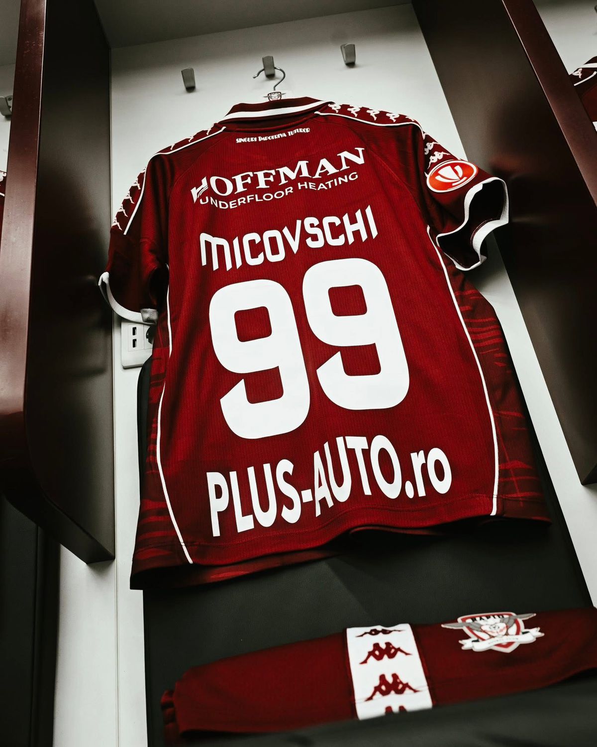 Rapid are un nou sponsor pe tricou la meciul cu CFR Cluj
