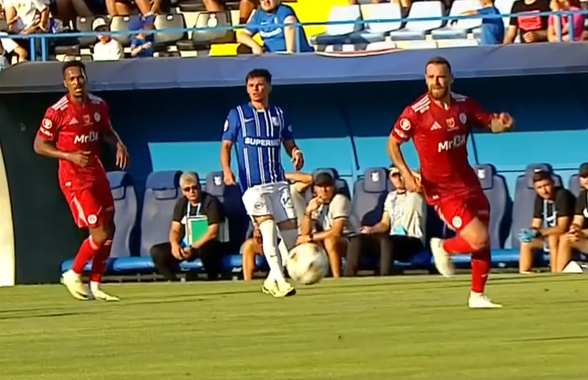 Fotbalistul dorit de Becali la FCSB a comis o gafă impardonabilă în Farul - Oțelul