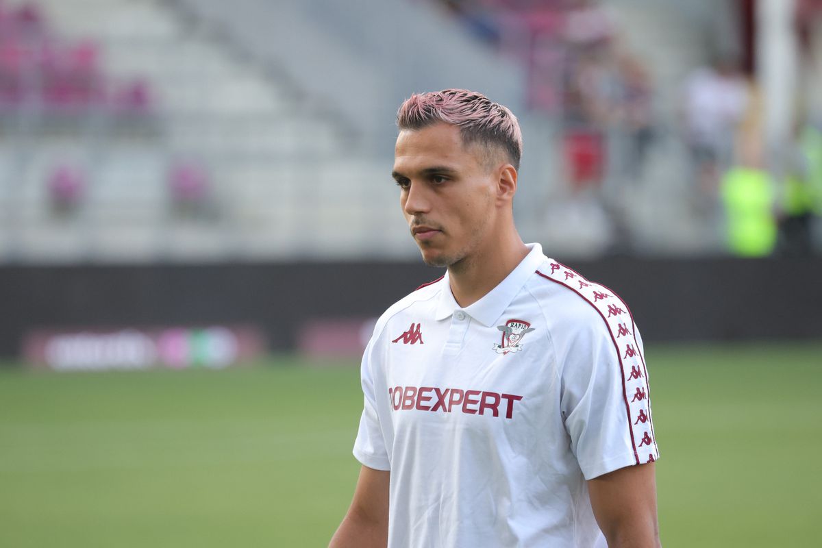 Imagini de pe gazon înainte de Rapid - CFR Cluj/ foto: Ionuț Iordache (GSP)