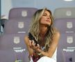 Diana Munteanu a fost prezentă la meciul Rapid - CFR Cluj. Foto: Ionuț Iordache (GSP.RO)