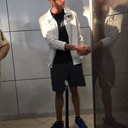 Ceasul purtat de David Popovici, la plecarea către Singapore