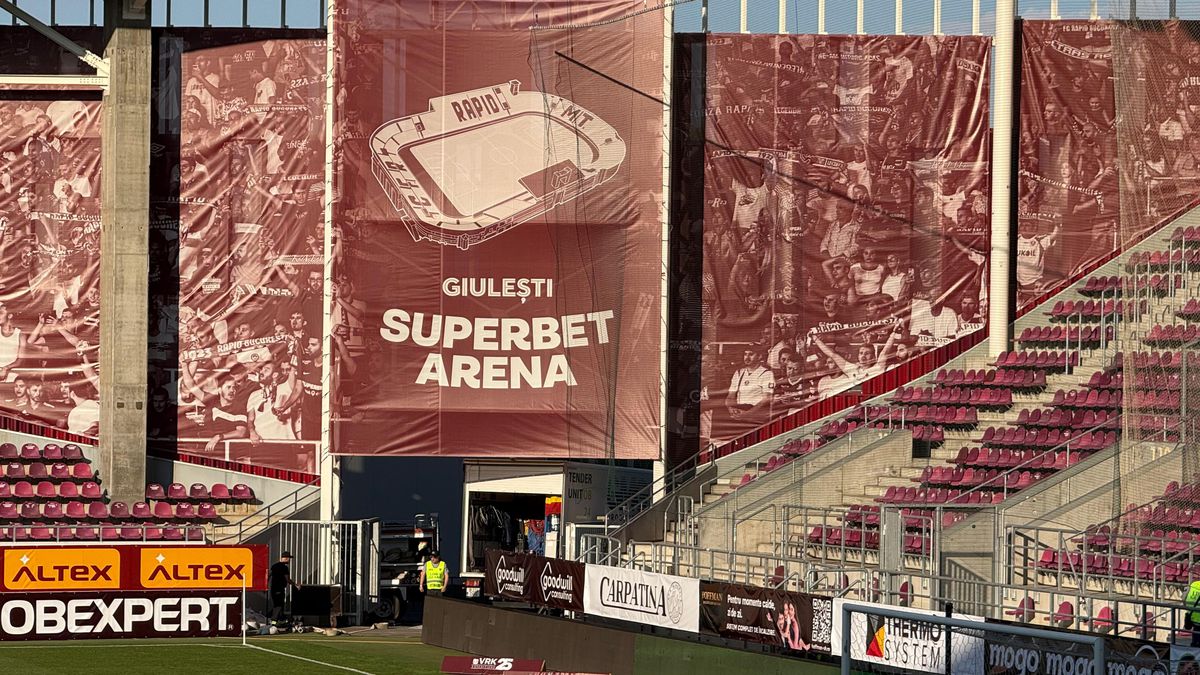 Imagini înainte de Rapid - CFR Cluj