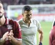 Costel Gâlcă, la finalul meciului Rapid - CFR Cluj. Foto: Ionuț Iordache GSP