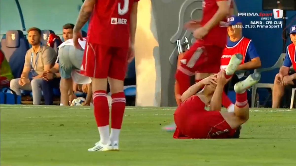 Încearcă să-și încheie cariera? Gabi Iancu, ROȘU la câteva secunde de la intrarea pe teren, după un gest inconștient