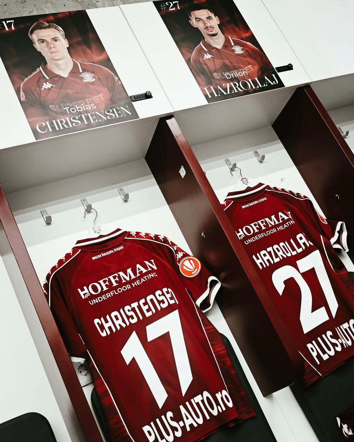 Rapid are un nou sponsor pe tricou la meciul cu CFR Cluj