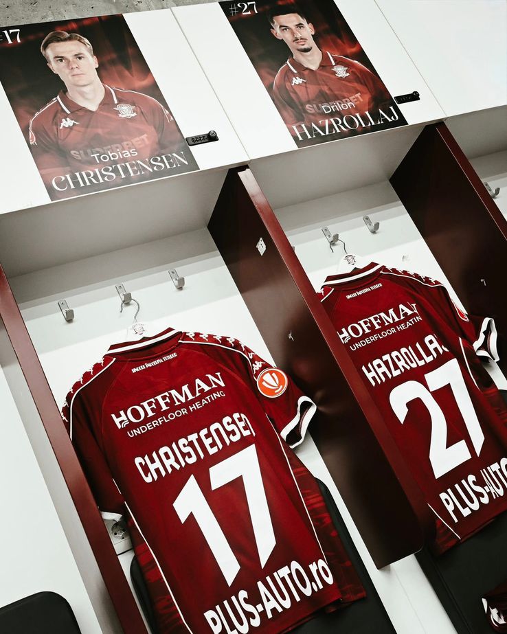 Echipamentele Rapidului la meciul cu CFR Cluj