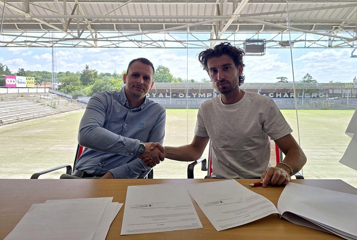 Aventura belgiană a lui Robert Ion » Imagini cu fotbalistul român transferat la Olympic Charleroi
