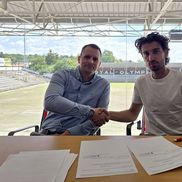 Robert Ion, prezentat la Olympic Charleroi // foto: Facebook @ Royal Olympic Club Charleroi