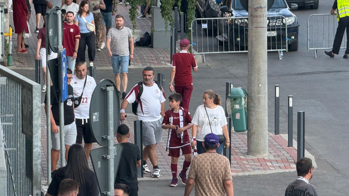 Imagini înainte de Rapid - CFR Cluj