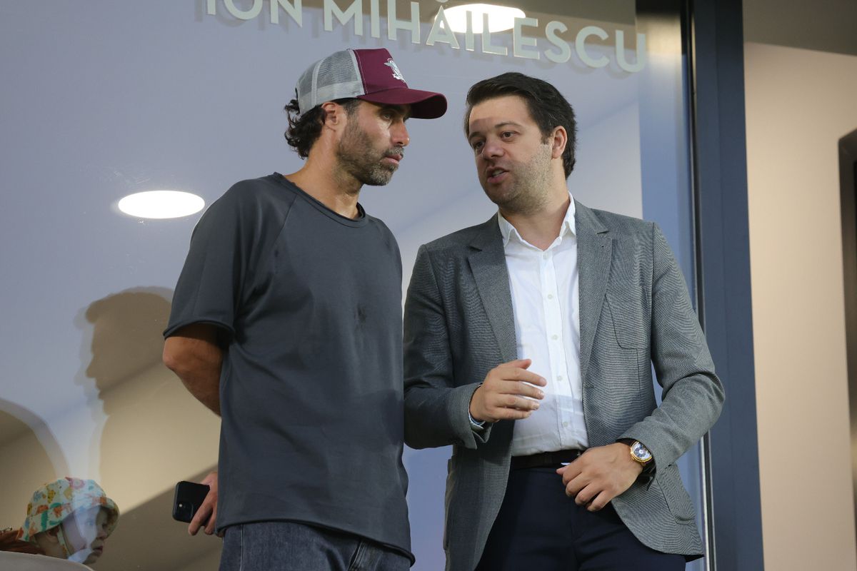 Dan Șucu, Angelescu și Maftei, la Rapid - CFR Cluj