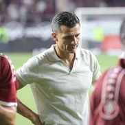 Costel Gâlcă, la finalul meciului Rapid - CFR Cluj. Foto: Ionuț Iordache GSP