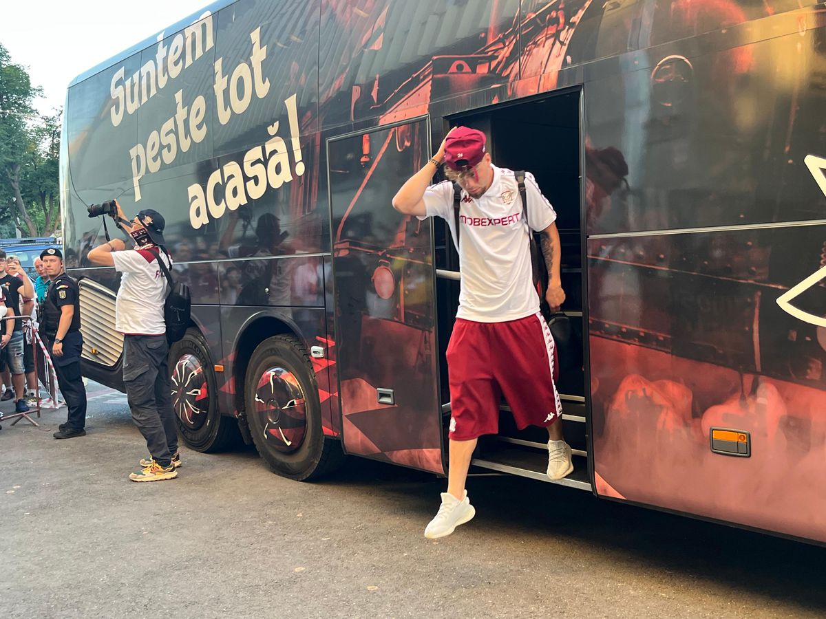 Imagini înainte de Rapid - CFR Cluj